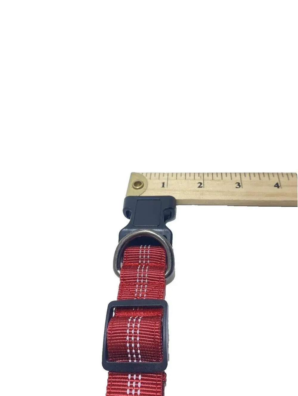 Adjustable Dog Collar for AirTag Red & Black, Brand New Pet Accessory